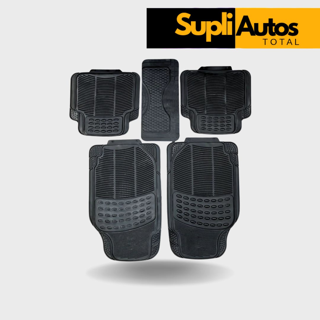 Alfombras Para Autos PVC 4 Pcs. Juego De Tapetes Carro CAR-X001