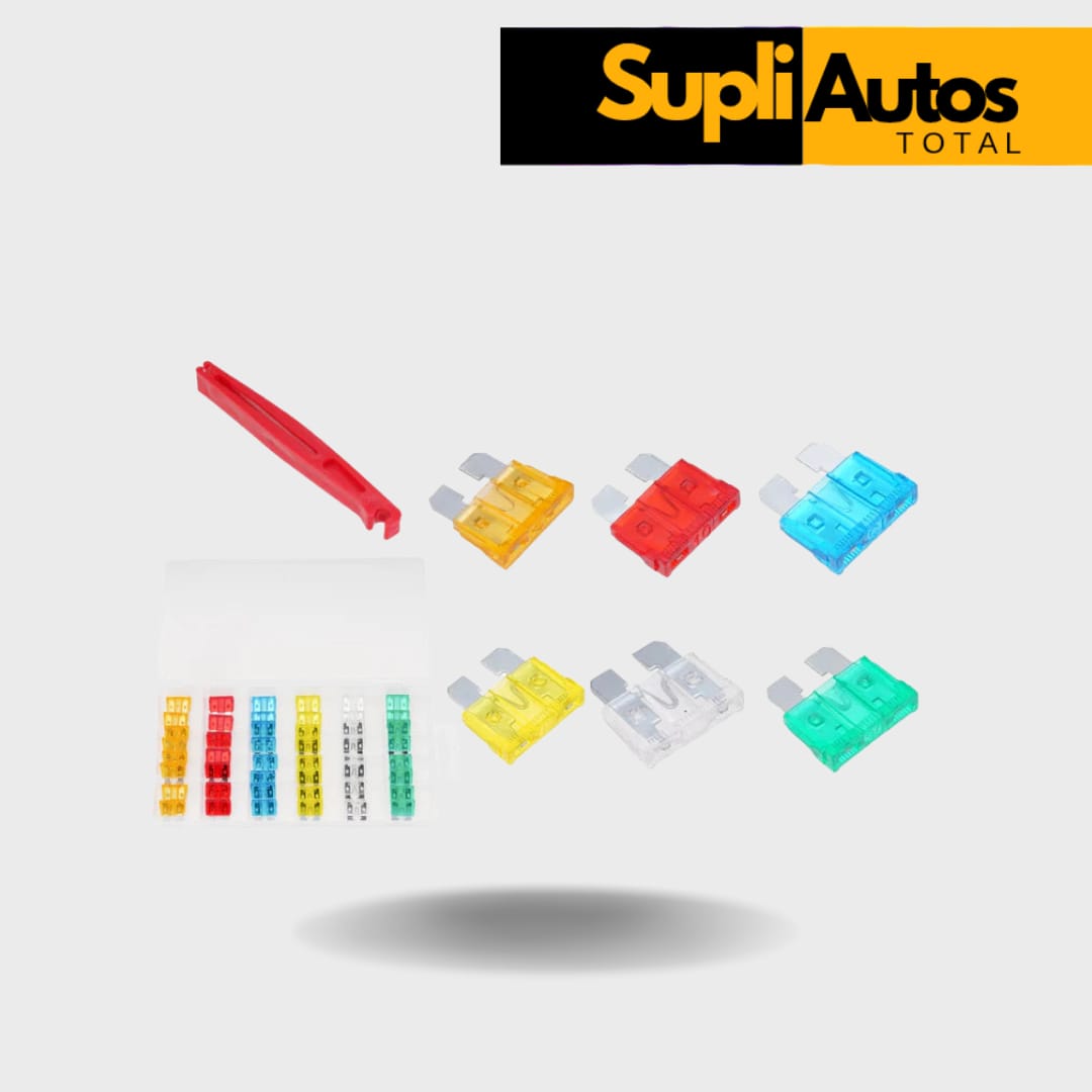 Fusibles De Carro Surtido 49 Piezas Surtidas. 5A, 10A, 15A, 20A, 25A, 30A WFY1B01 LOC:E14