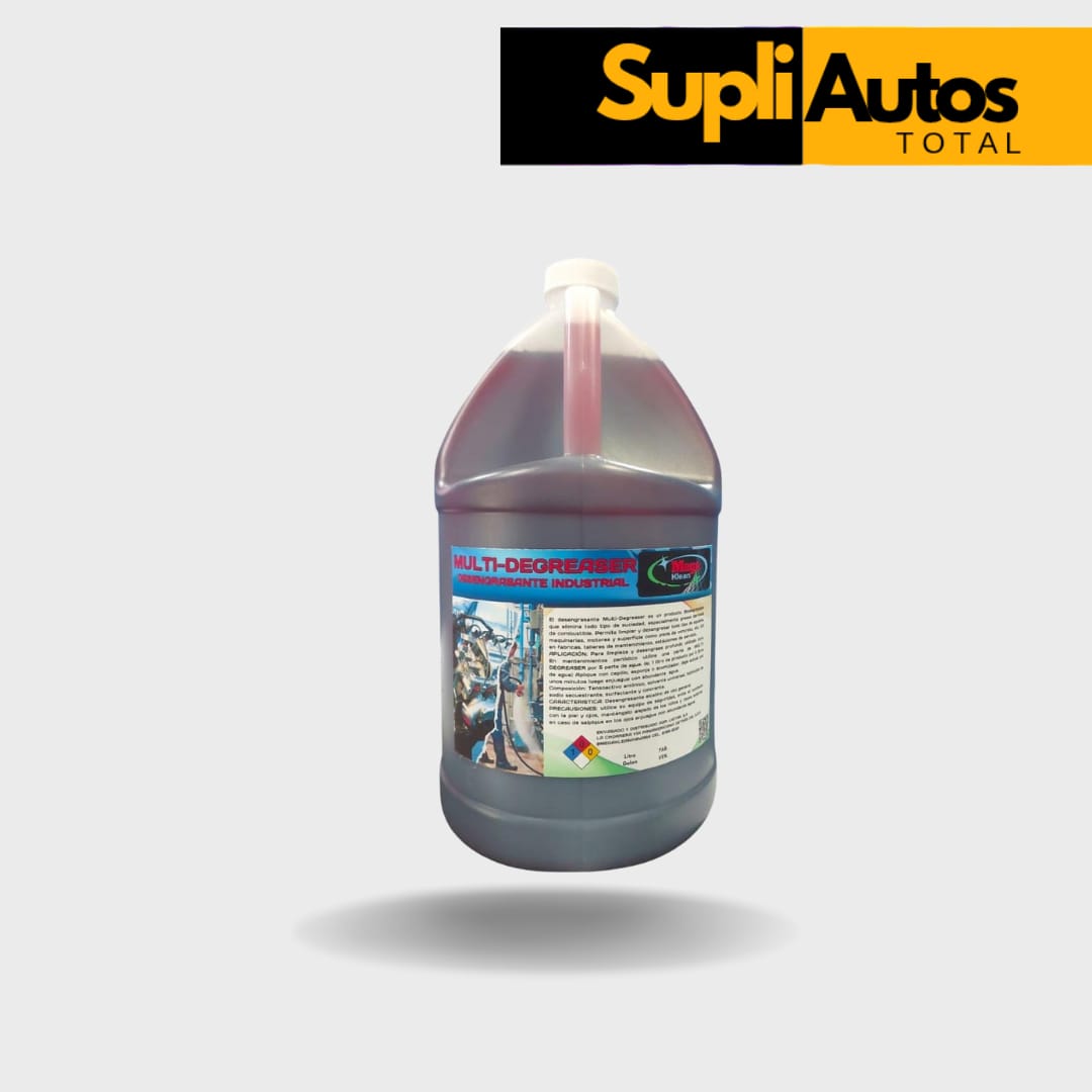1 Galon MULTI DEGREASER - Desengrasante grado industrial para motores y taller LOC:F4