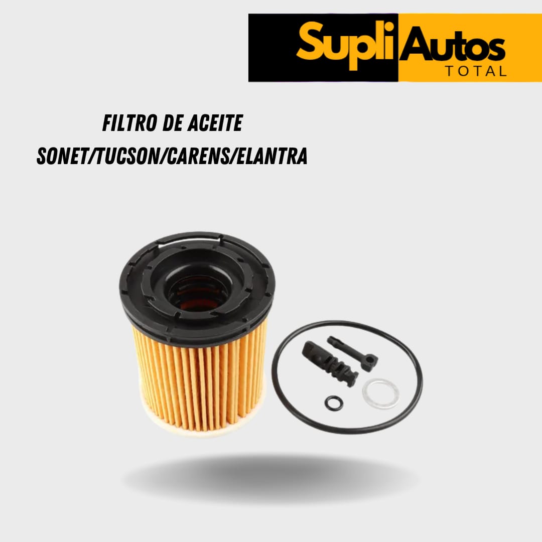 Filtro de Aceite,  SONET, TUCSON , CARENS , ELANTRA